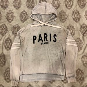 Paris Hoodie - Women’s - Sz M - Grey